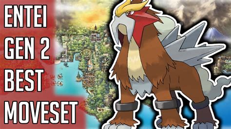 best entei moveset